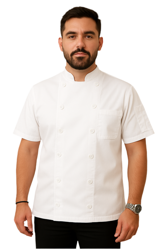 CHEF COAT WHITE